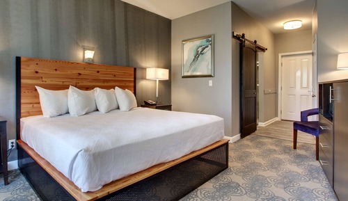 Standard Room, 1 King Bed, Non Smoking, Refrigerator & Microwave