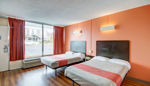 Deluxe Room, 2 Double Beds, Smoking, Refrigerator & Microwave