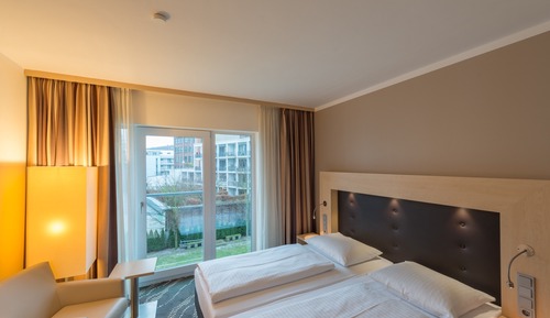 Standard Single Room, Courtyard Area