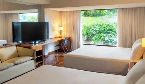 Deluxe Room, 2 Queen Beds, Non Smoking, Garden View
