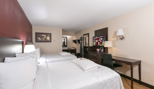 Premium Room, 2 Double Beds (Upgraded Bedding & Snack, Smoke Free)