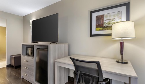 Standard Room, 1 King Bed, Non Smoking, Refrigerator & Microwave
