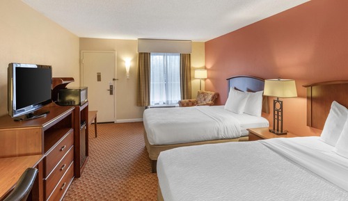 Standard Room, 2 Double Beds, Smoking, Refrigerator & Microwave