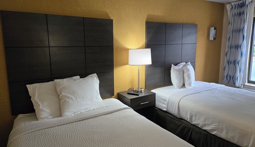 Double Room, 2 Double Beds, Smoking