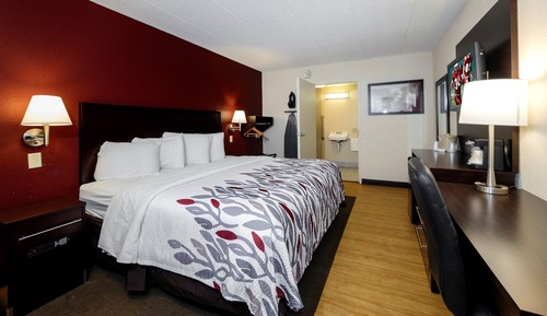 Deluxe Room, 1 King Bed, Accessible, Non Smoking (Roll-In Shower)