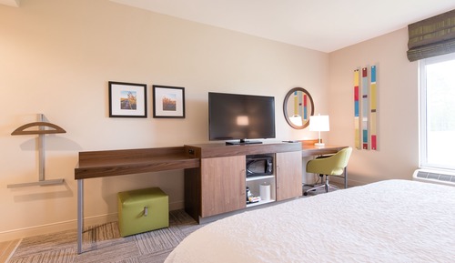 Room, 1 King Bed, Non Smoking, Refrigerator & Microwave