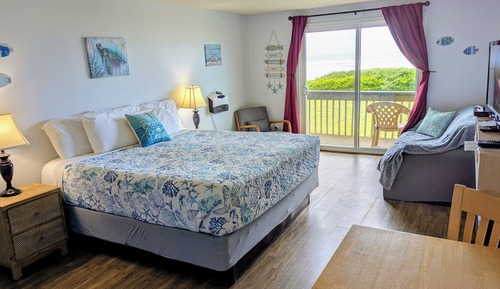 Standard Studio, 1 King Bed, Kitchen, Ocean View (Standard King (Pet-Friendly))