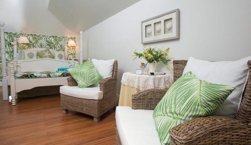 Ocean View, 1 Queen bed, Spa Bath