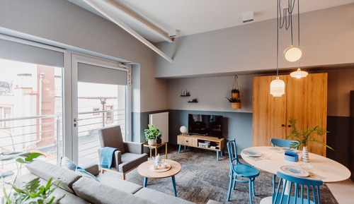 Apartment (Sky Blue - 4 people)
