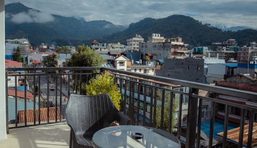 Deluxe Double Room, 1 Bedroom, Balcony, City View