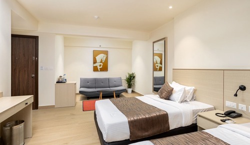 Executive Twin Room, 1 Bedroom, City View, Executive Level