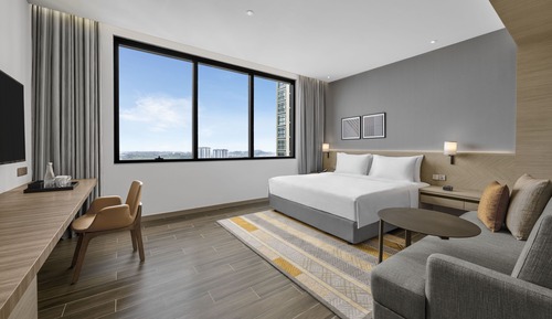 Room, 1 King Bed with Sofa bed, City View