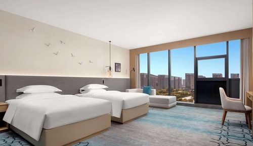 Executive Room, 2 Twin Beds, Business Lounge Access