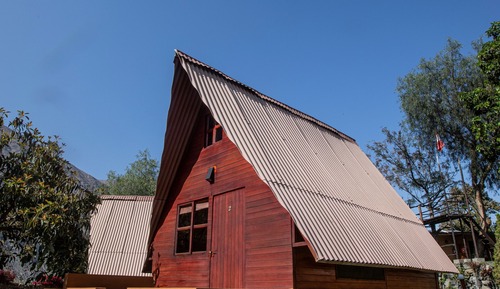 Signature Cabin, 1 Queen Bed, Terrace, Valley View (Wood)