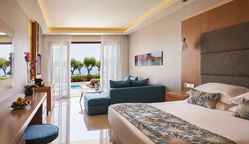 Junior Suite Beach Front Swim up Sea View