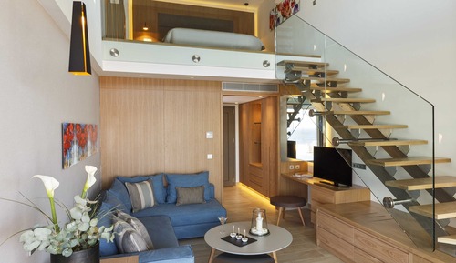 Deluxe Duplex Suite Swim Up Sea View (Residences Area)