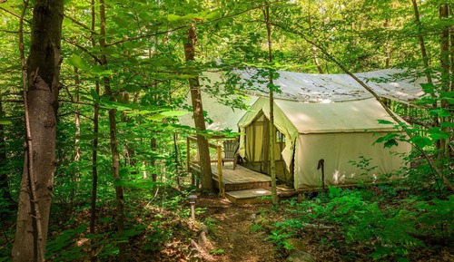 Hemlock Tent, Queen Bed 