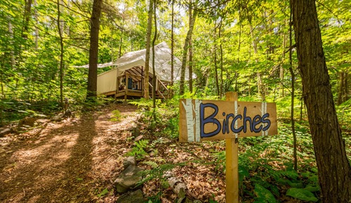 Birches Tent, 2 Twin Beds 