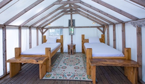 White Pines Tent, 2 Twin Beds 
