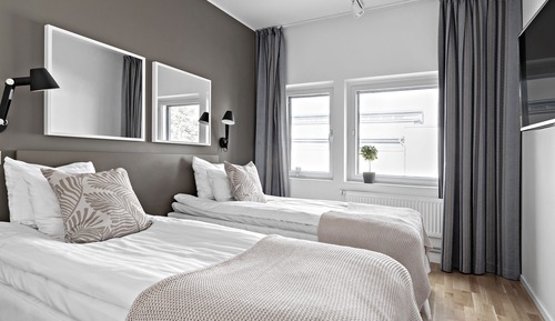 1 bedroom apartment for 3