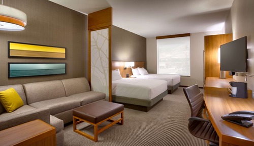Room, Accessible, Bathtub (2 Queen Beds with Sofa bed)