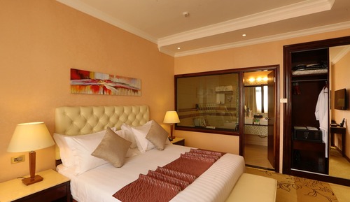 Executive Suite, Jetted Tub, Mountain View