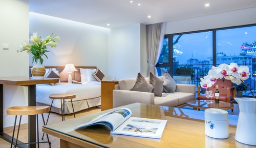 Executive Studio, Balcony, City View