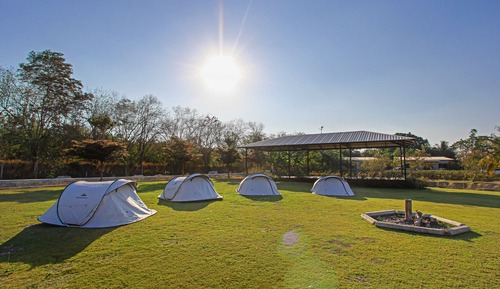 Tent, Courtyard View