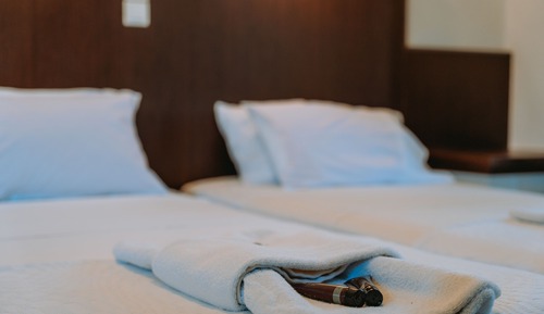 Double or Twin Room, Partial Sea View