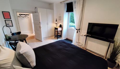 Double Room, Terrace, Garden View