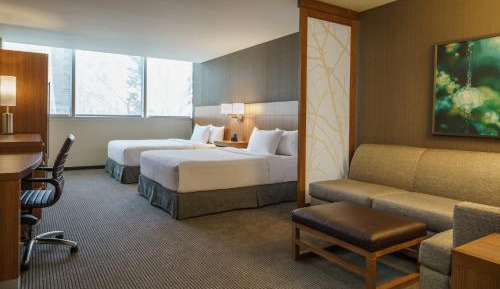 Queen Room with Two Queen Beds and Sofa Bed