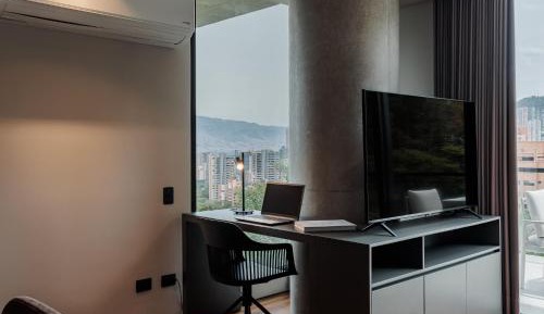 Studio Apartment with Balcony