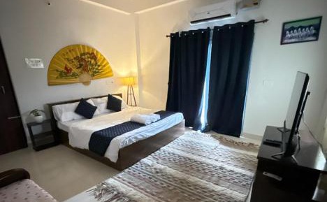 Two-Bedroom Apartment with Balcony