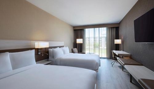 Custom Extended Queen Room with Two Queen Beds