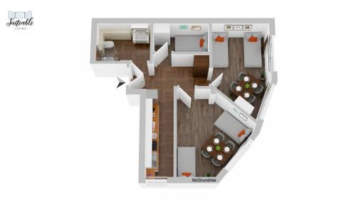 Three-Bedroom Apartment