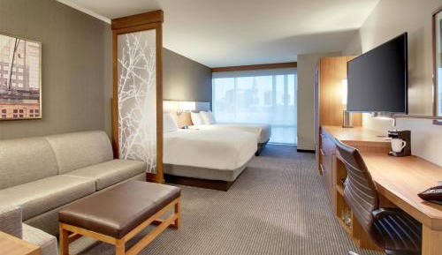 Queen Room with Two Queen Beds and Sofa Bed