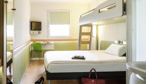 Triple Room with Double Bed and Bunk Bed