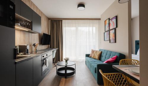 Studio with Balcony
