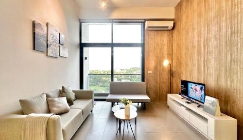 Studio with Balcony