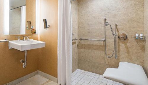 Traditional, Guest room, 2 Double (Mobility Accessible w/Roll-in Shower)