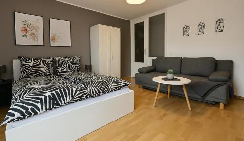 Studio with Balcony