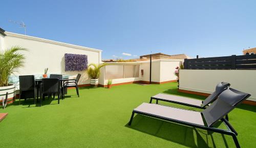 Three-Bedroom Apartment with Terrace