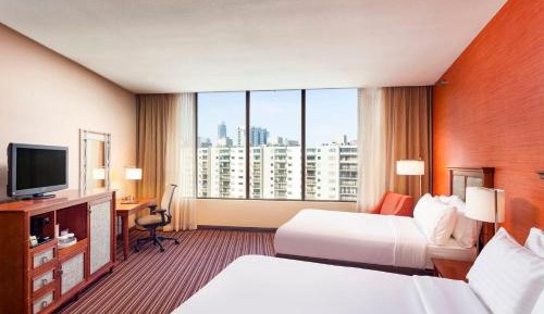 Standard Double Room with Two Double Beds - Top Floor