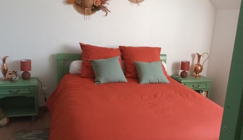 Family Room with Shared Bathroom