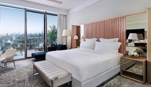 Signature King Room with Burj Khalifa View