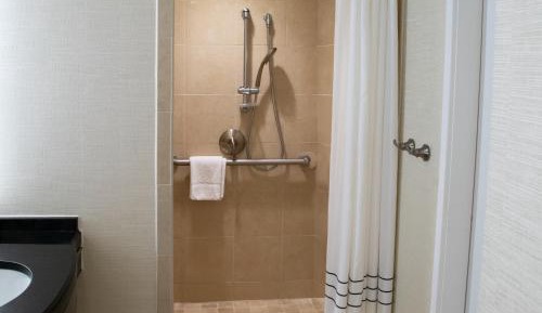 King Room with Roll-in Shower - Mobility Accessible