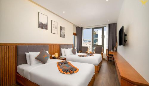 Quadruple Room with Sea View