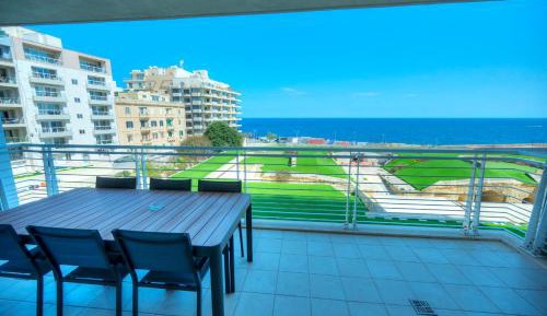 Three-Bedroom Apartment with Sea View