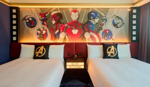 "Marvel" Sea View Room with King Bed or Two Double Beds