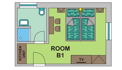 Double Room with Mountain View